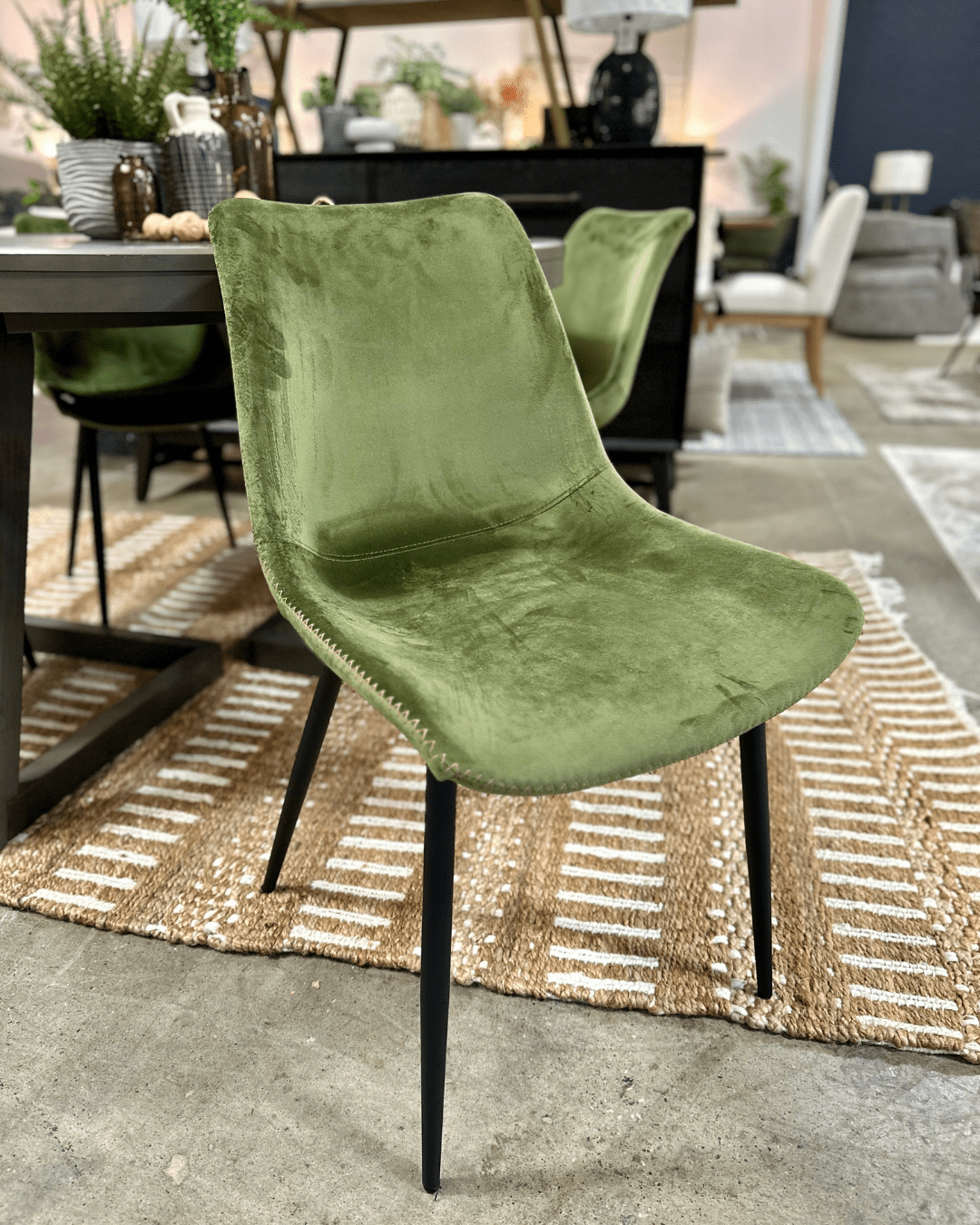 Green Dining Chairs