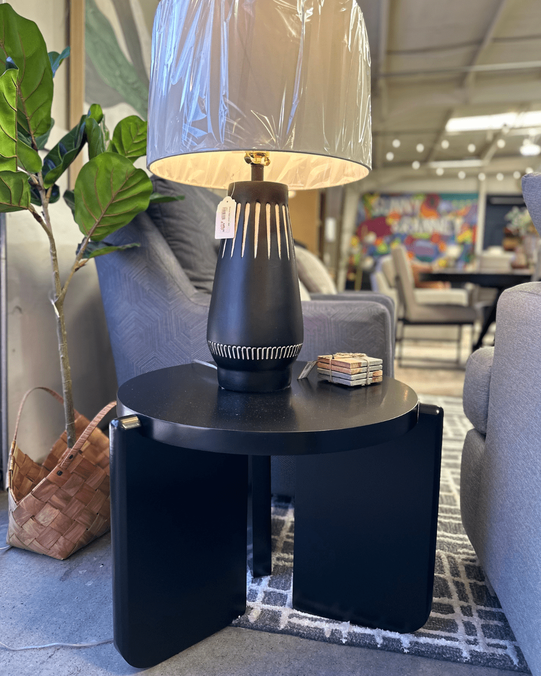 Black End Tables 