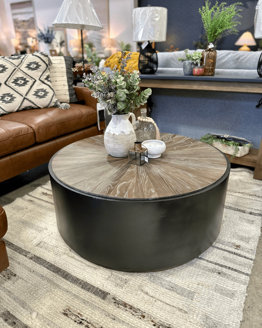 round coffee table