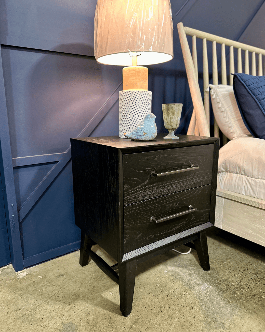 black nightstands