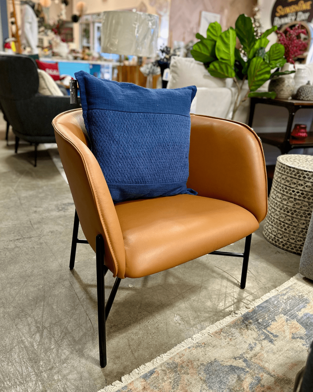 Cushioned Accent Armchair